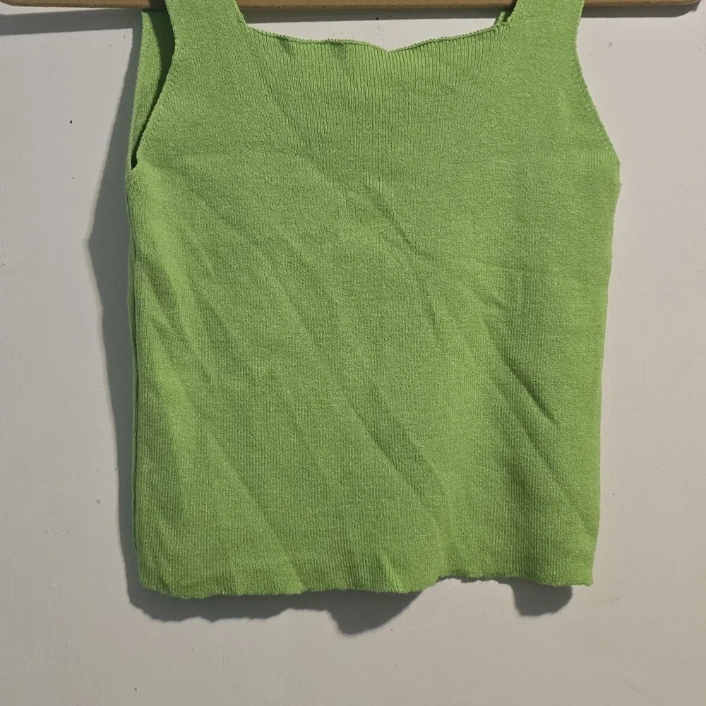 Chic Olive Green Tank Top